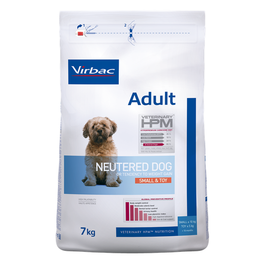 Adult Neutered Dog Small & Toy - 7 kg