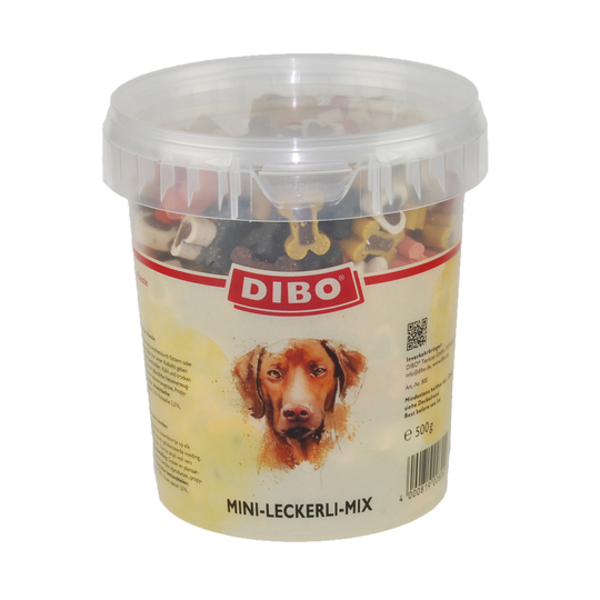 Dibo Godbit-mix för hundar (halvtorr) - 3 x 500 g