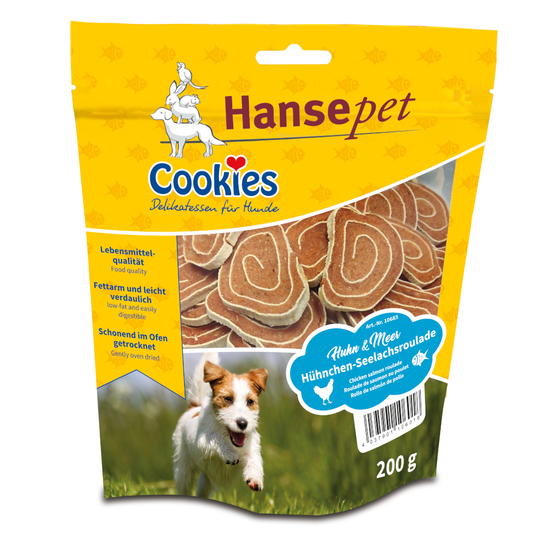 Cookie's Delikatess fiskvariationer 200 g - Sej-och kycklingsnäckor, 200 g
