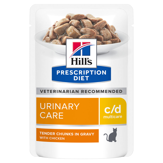 Prescription Diet c/d Multicare Urinary Care Våtfoder med Kycklingsmak - 12 st x 85