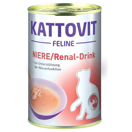 Kattovit Drink Renal - Med kyckling 24 x 135 ml