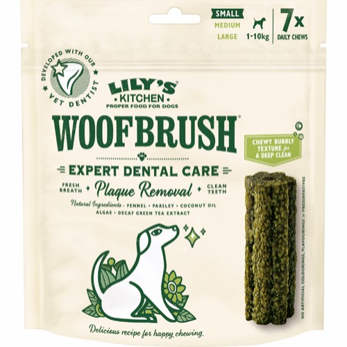 Lily's Kitchen Woofbrush Dental Chew Dentaltugg - Small
