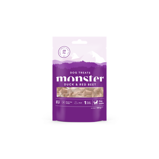 Dog Treats All Breed Duck & Red Beet - 100 g