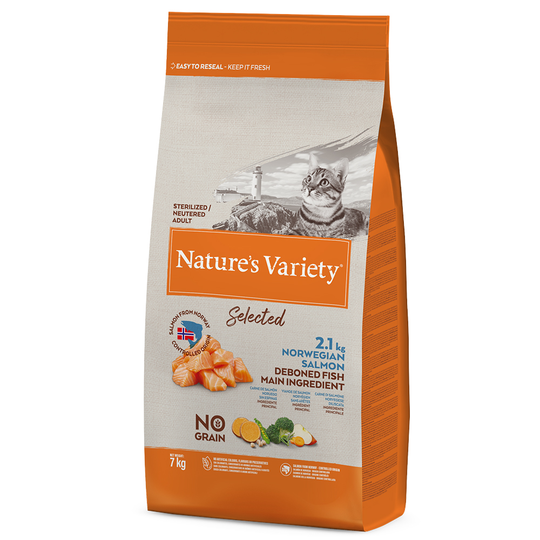 Nature's Variety Selected Sterilised Norwegian Salmon - Ekonomipack: 2 x 7 kg