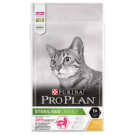 Pro Plan Sterilised Chicken - 10 kg