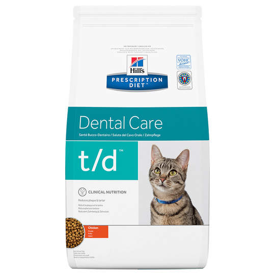 Hill's Prescription Diet t/d Dental Care Chicken kattfoder - 1,5 kg