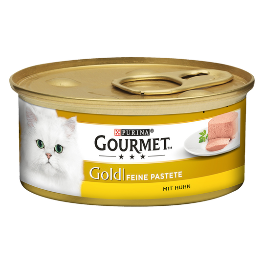 Ekonomipack: Gourmet Gold Fine Paté 48 x 85 g - Kyckling