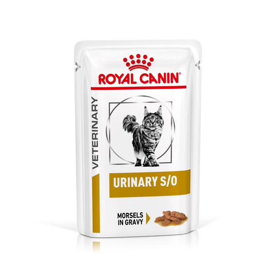 Royal Canin Veterinary Feline Urinary S/O 12 x 85 g (bitar i sås)