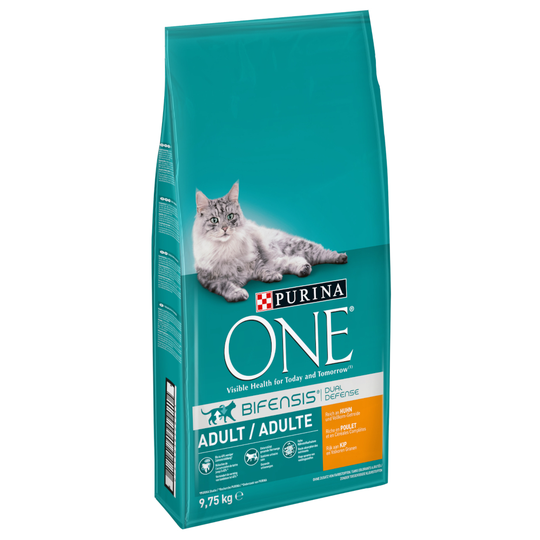 Purina ONE Adult Kyckling & fullkorn - 9,75 kg