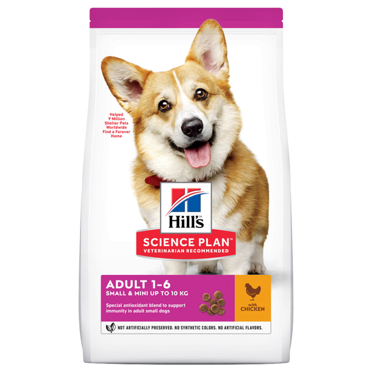 Hill's Science Plan Adult 1-6 Small & Mini Chicken 3 kg