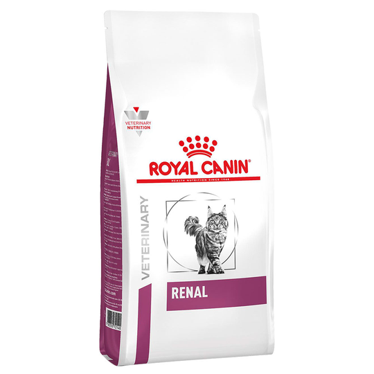 Ekonomipack: 2 påsar Royal Canin Veterinary Feline för katter - Renal RF 23 (2 x 4 kg)