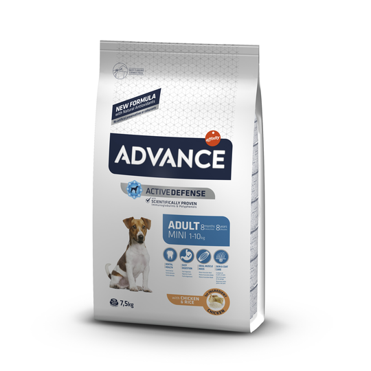 Advance Mini Adult - Ekonomipack: 2 x 7,5 kg