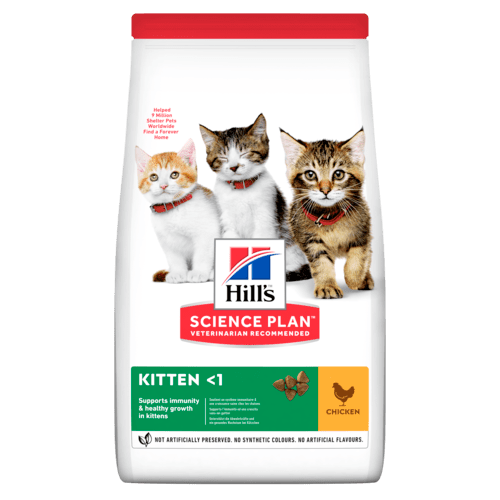 Kitten torrfoder med kyckling - 1,5 kg