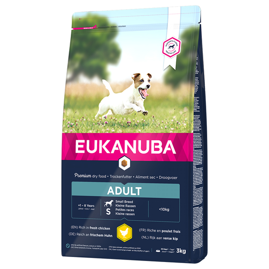 Eukanuba Adult Small Breed Chicken - 3 kg