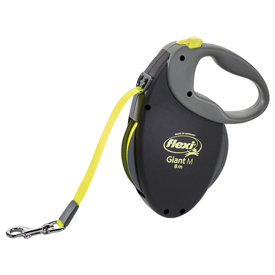 flexi Giant M - 8 m tape - neongult
