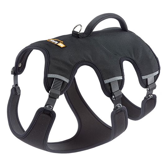Ferplast Ergotrekking sele, svart - Stl. S: 46 - 56 cm bröstomfång