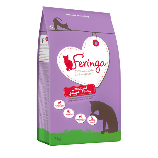 Ekonomipack: Feringa torrfoder 3 x 2 kg - Sterilised