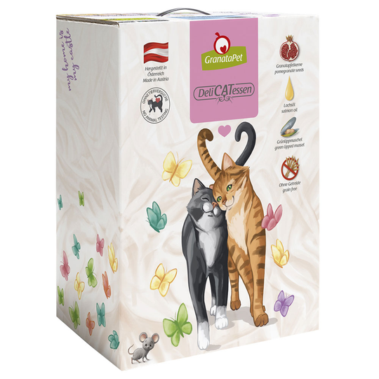 Ekonomipack: GranataPet kattfoder 2 x 9 kg till lågt pris! Adult kanin & lamm (2 x 9 kg)