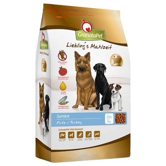 GranataPet Liebling's Mahlzeit Senior Kalkon - 10 kg