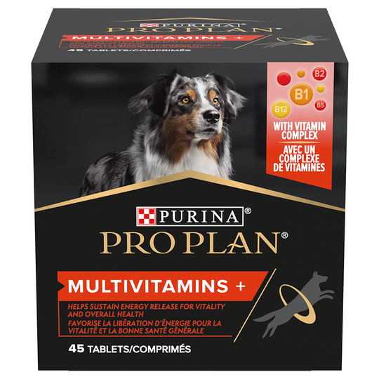 PRO PLAN Dog Adult & Senior Multivitamins Supplement tabletter - 67 g (45 tabletter)