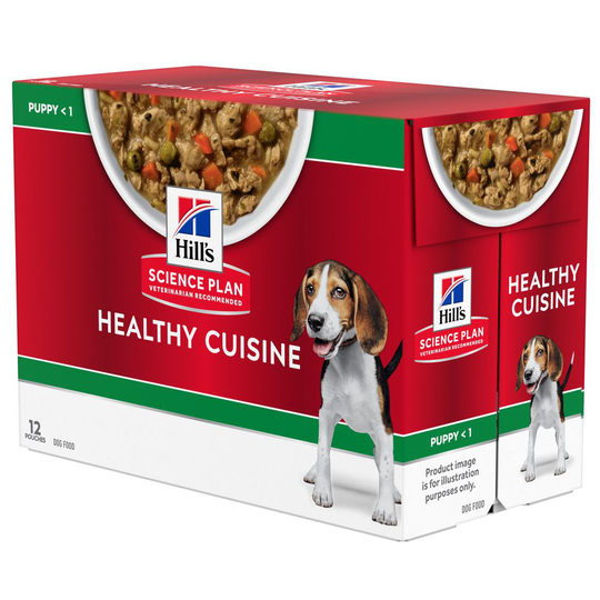 Hill's Science Plan Puppy Medium & Large Healthy Cuisine Chicken - 24 x 90 g