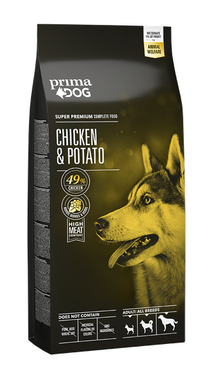 Kyckling & Potatis Foder Vuxna Hundar - 10 kg