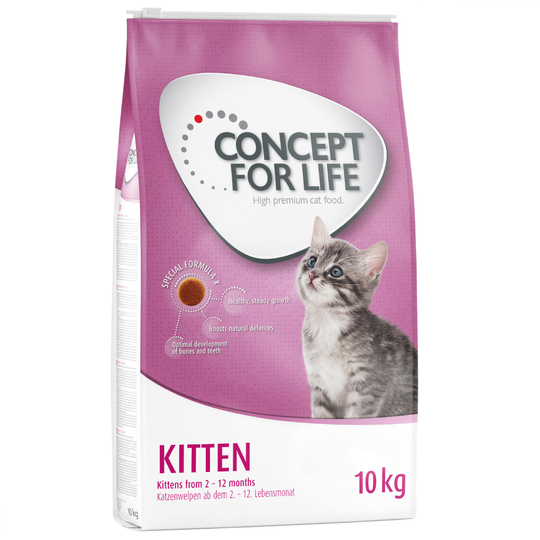 Concept for Life Kitten - förbättrad formel! - 10 kg