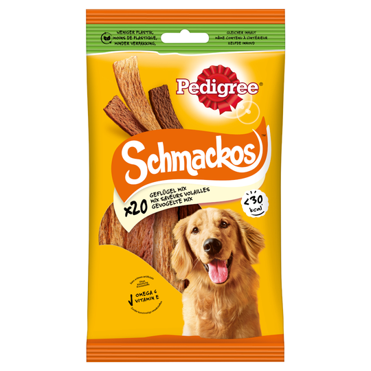 Pedigree Schmackos Fjäderfämix 144 g (20 st)