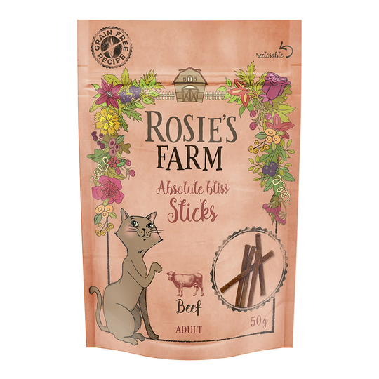 Rosie's Farm Snack "Sticks" Beef - 50 g
