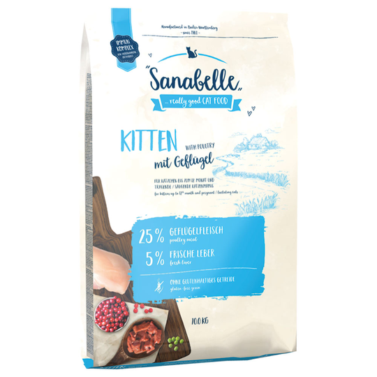 Ekonomipack: Sanabelle torrfoder 2 x 10 kg - Kitten (2 x 10 kg)