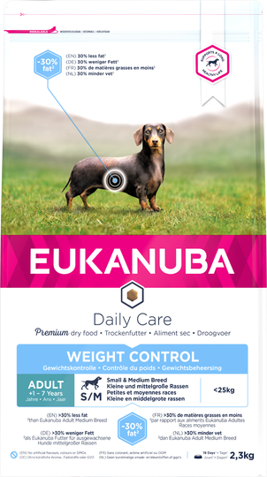 Dog Adult Small/Medium Weight Control - 2,3 kg