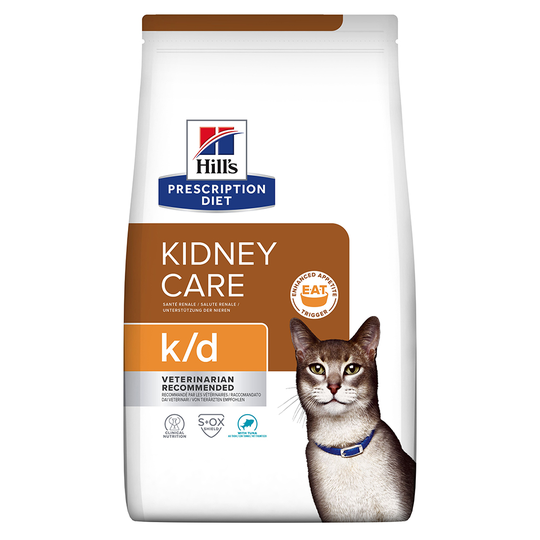 Hill's Prescription Diet k/d Kidney Care Tuna kattfoder - Ekonomipack: 3 x 3 kg