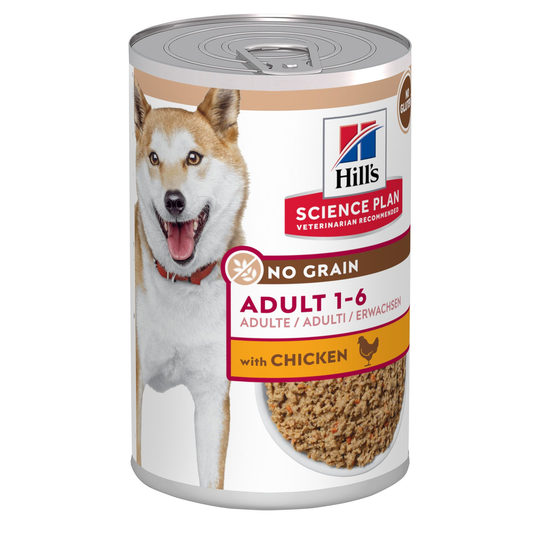 No Grain Adult Chicken Våtfoder - 12 st x 363 g