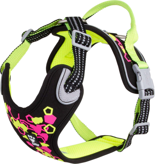 Hurtta Weekend Warrior Neon hundsele - flera storlekar (80-100)