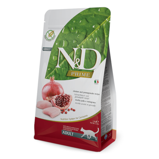 N&D Cat Grain Free Chicken & Pomegranate - 1,5 kg