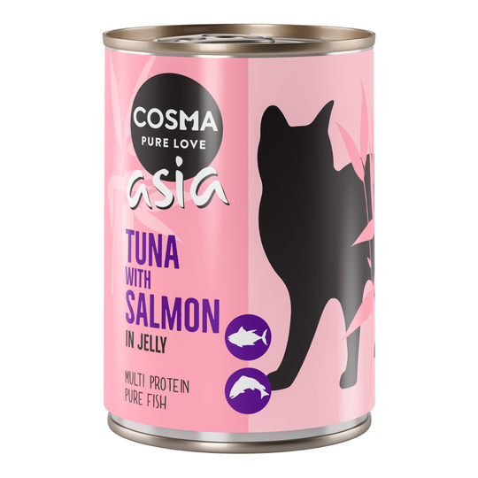 Cosma Asia in Jelly 6 x 400 g - Mix I (5 sorter)