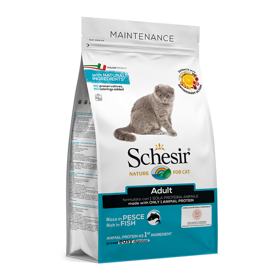 Schesir Adult Maintenance med fisk 1,5 kg