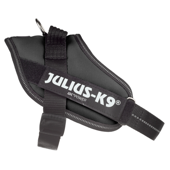 JULIUS-K9 IDC®-Powersele svart - Stl. Mini: bröstomfång 49 - 67 cm