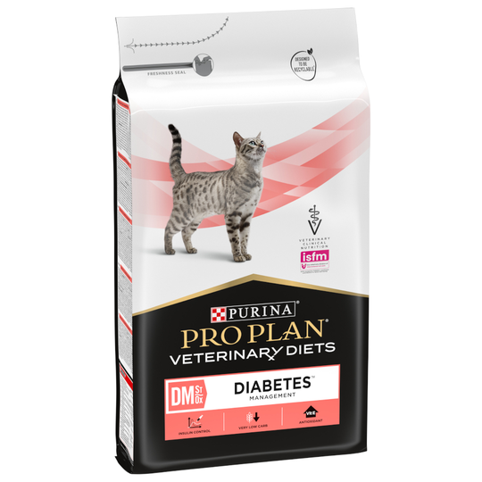 Purina Pro Plan Veterinary Diets Feline DM ST/OX - Diabetes Management - Ekonomipack: 2 x 5 kg