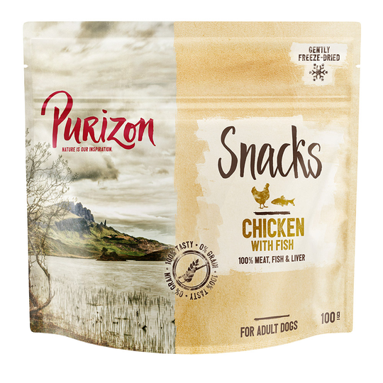 Purizon Snack Chicken & Fish - Grain Free - 100 g