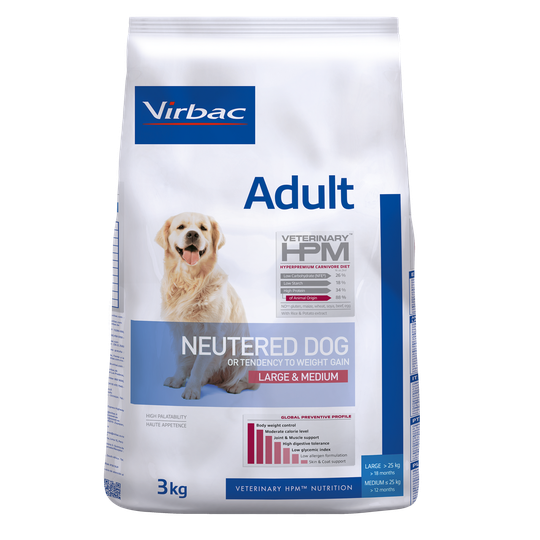 Adult Neutered Dog Large & Medium - 3 kg