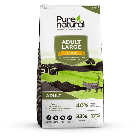 Purenatural Cat Adult Large Chicken (2 kg)