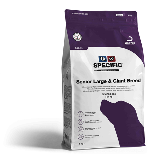 Senior Large & Gigant Breed CGD-XL - 4 kg