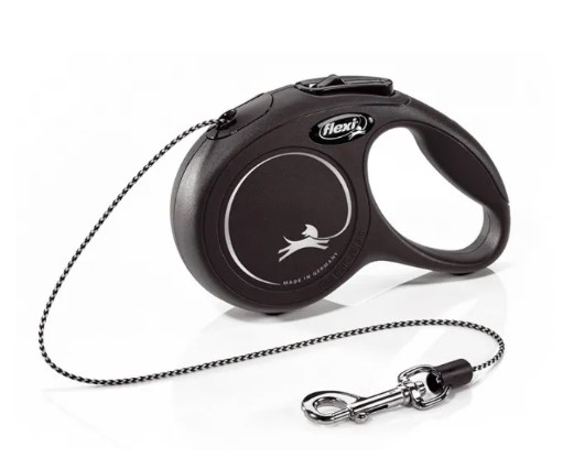 Flexi New Classic M, 5M - max 20 kg (Blå)