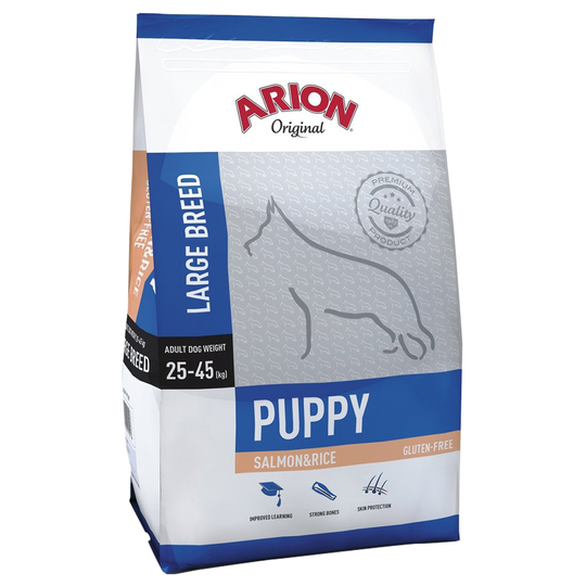 Arion Original Puppy Large Breed Salmon & Rice - Ekonomipack: 2 x 12 kg