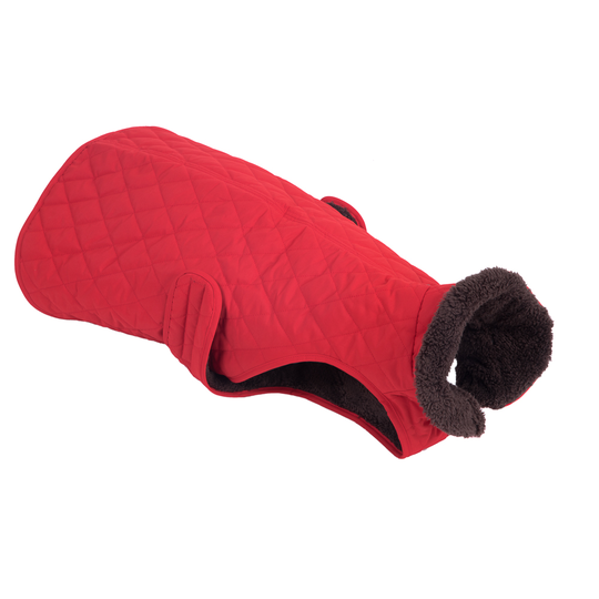Steppmuster hundjacka - ca 50 cm rygglängd