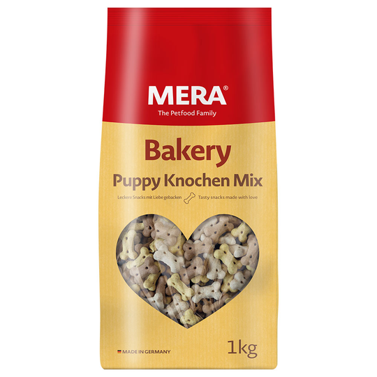 MERA Bakery Snacks Puppy Bone Mix - 1 kg