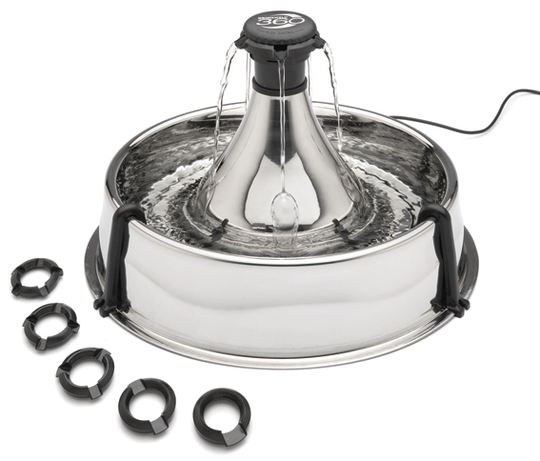 Petsafe Drinkwell 360 Vattenfontän- Rostfritt stål 3800ml