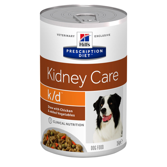 Hill's Prescription Diet k/d Kidney Care Stew Chicken hundfoder - 12 x 354 g