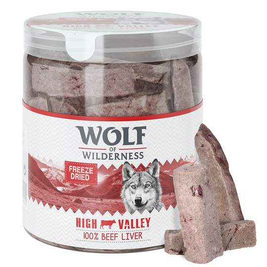 Wolf of Wilderness - RAW Snacks - Oxlever (90 g)